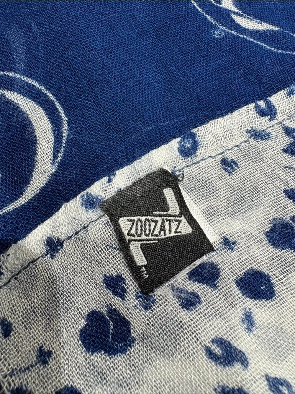 Penn State floral logo infinity scarf